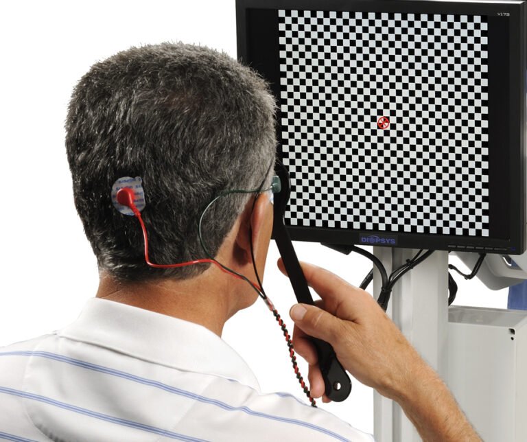 Bera, sep and vep tests 3 Vep test of a patient suffering with neurological issue