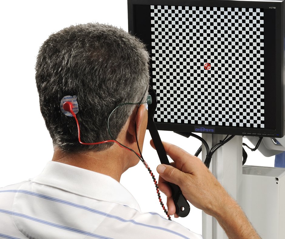 Bera, sep and vep tests 3 Vep test of a patient suffering with neurological issue