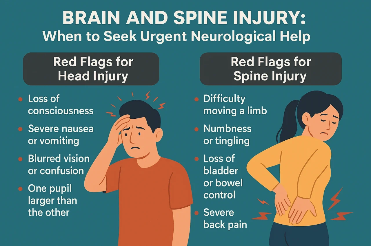 Brain and spine signs treatment