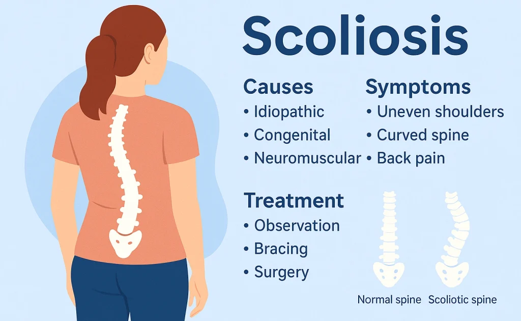 Scoliosis symptoms & causes