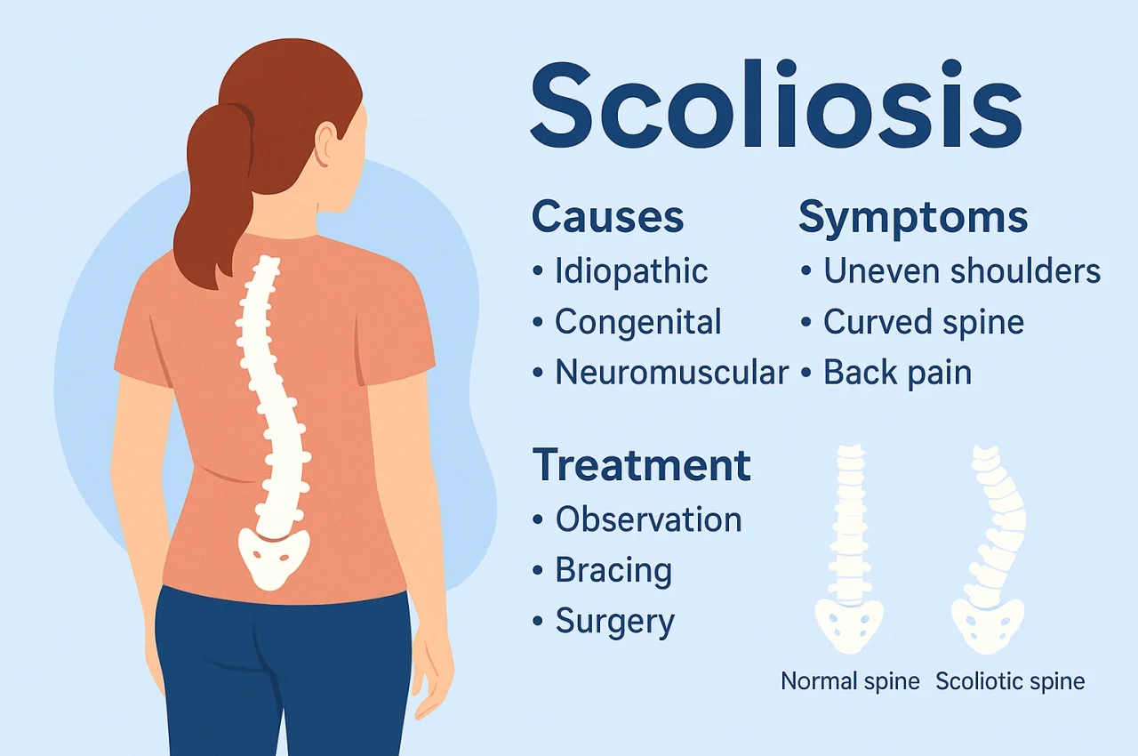 Scoliosis symptoms & causes