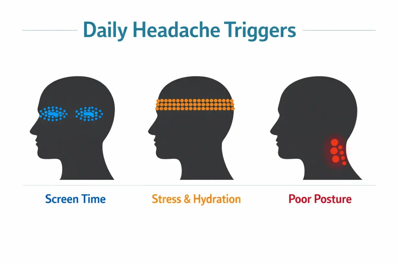 Why Do I Get Headaches Every Day – Visual Explanation of Brain Pain