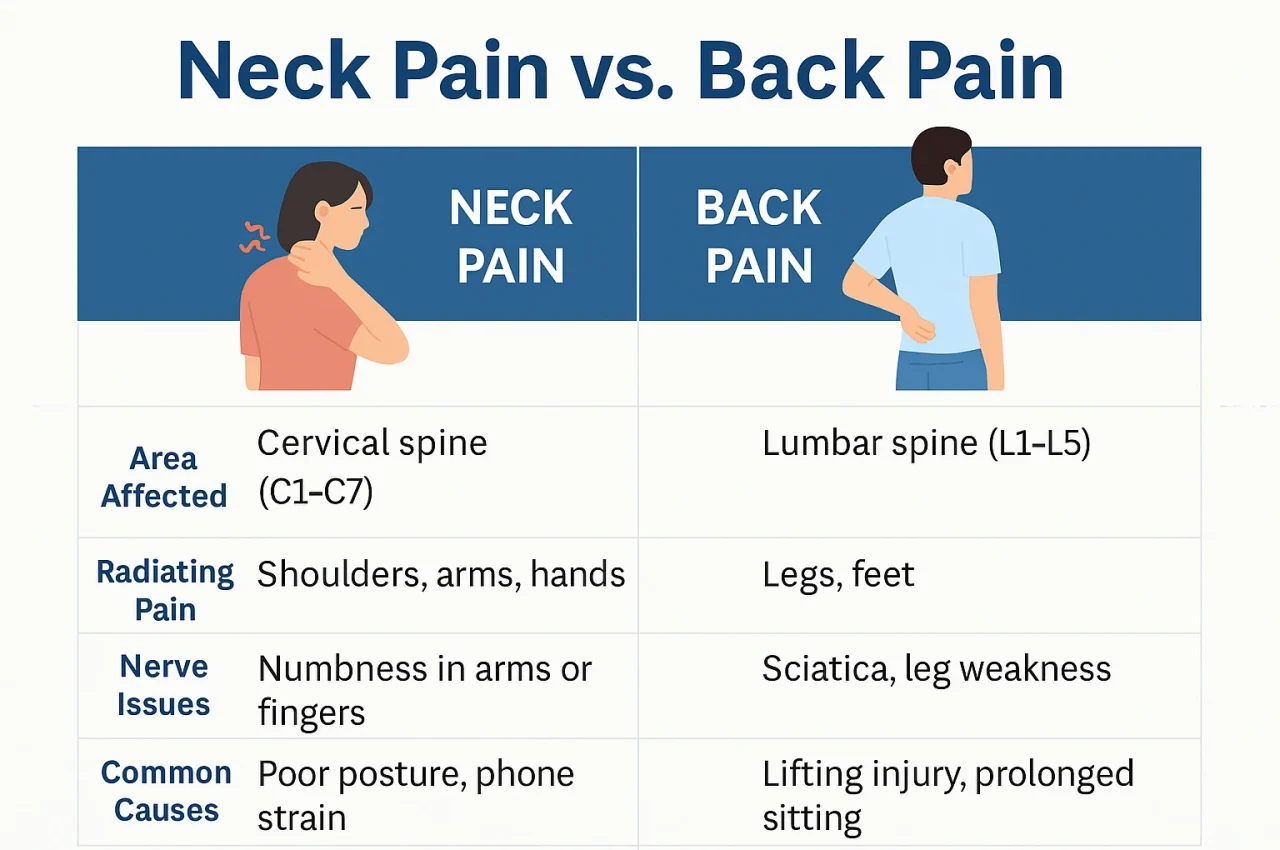 neck pain and back pain